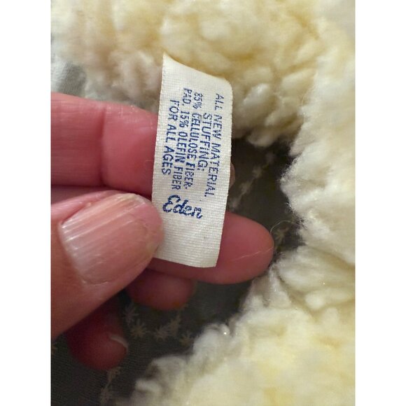 Vtg Eden Pale Yellow Musical Animated Wind-Up Lamb Plush Toy 10" tested works - Picture 2 of 13